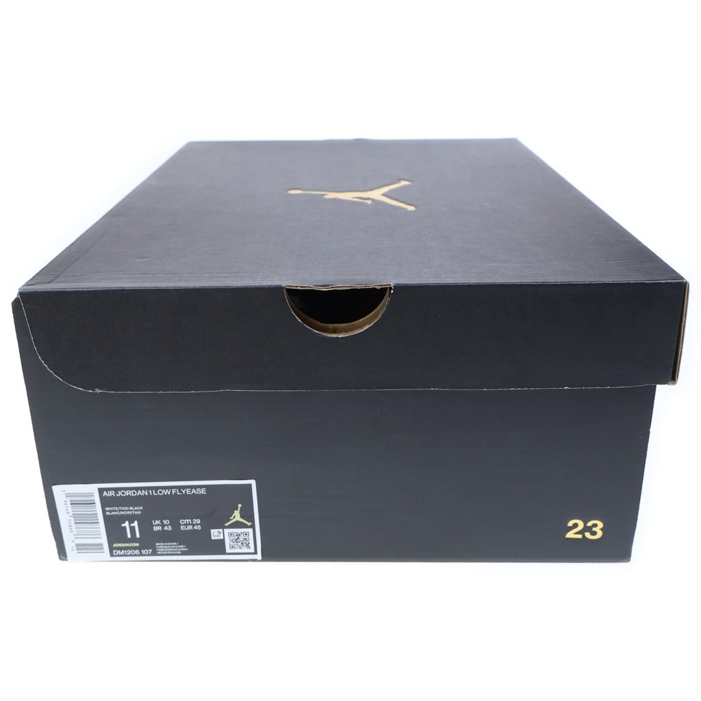 NIKE(ナイキ) AIR JORDAN 1 LOW FLYEASE UNIVERSITY GOLD DM1206-107 エアジョーダン1 フライイーズ ローカットスニーカー ホワイト/イエロー US11/29cm