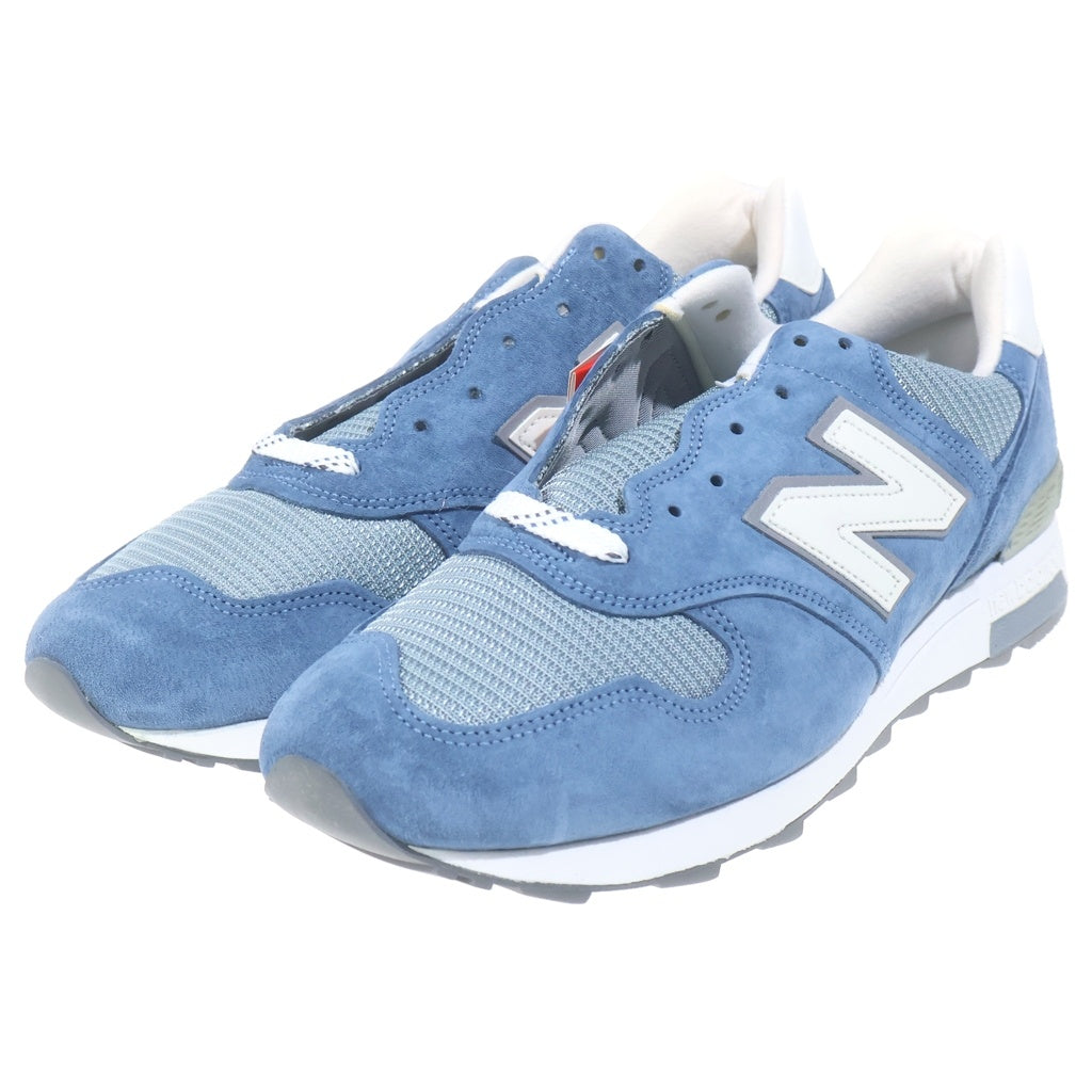 New Balance(ニューバランス) M1400CH スウェードレザー メッシュ ローカットスニーカー ブルー US10.5/28.5cm