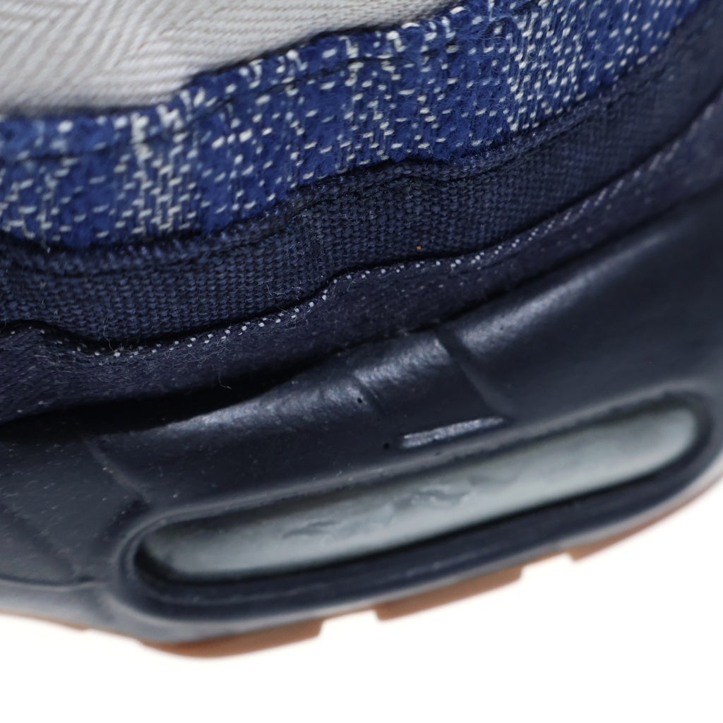 NIKE(ナイキ) AIR MAX 95 DENIM エアマックス95 デニム ローカットスニーカー ブラック US12/30cm 539416-400