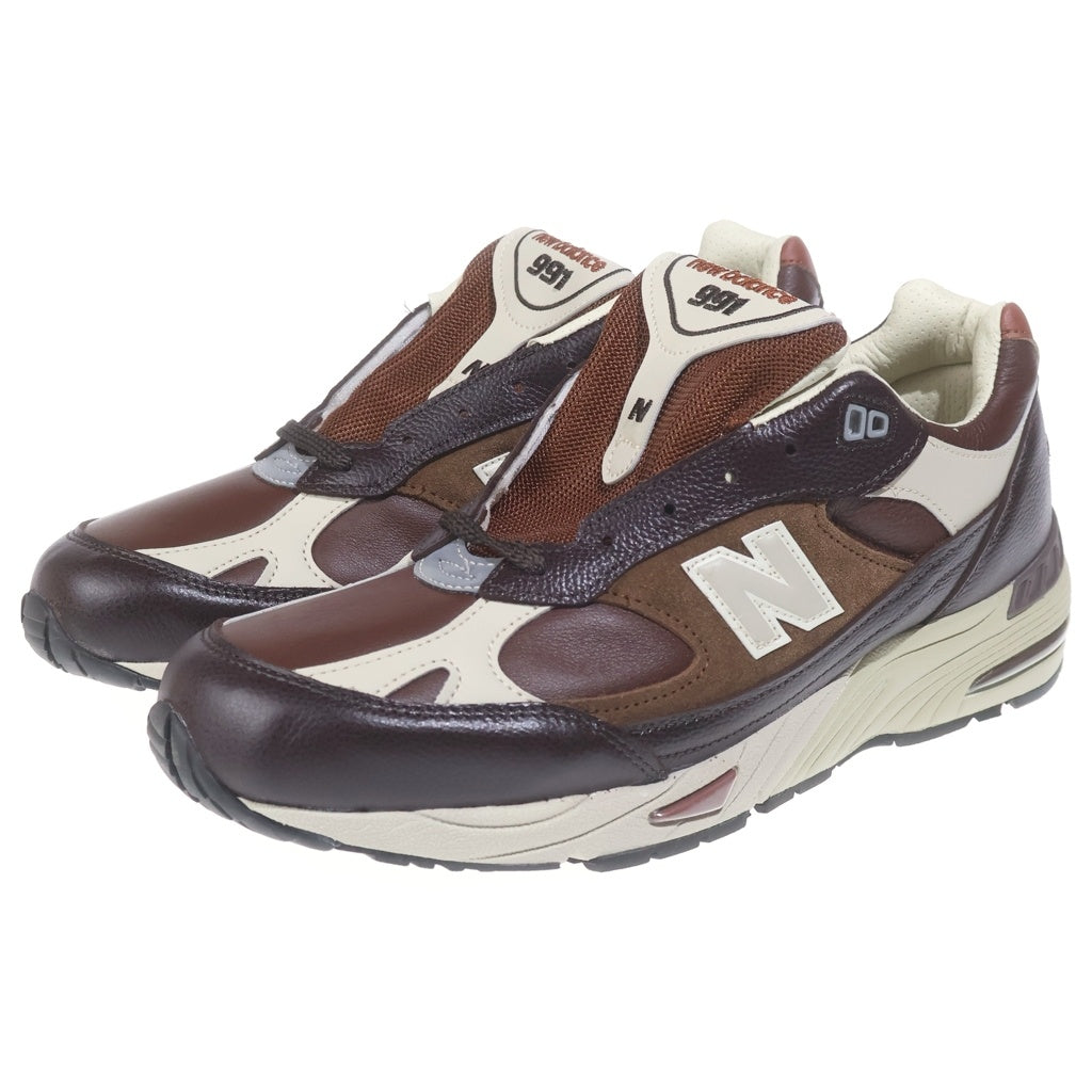New Balance(ニューバランス) M991GBI レザー ローカットスニーカー ブラウン US11/29cm