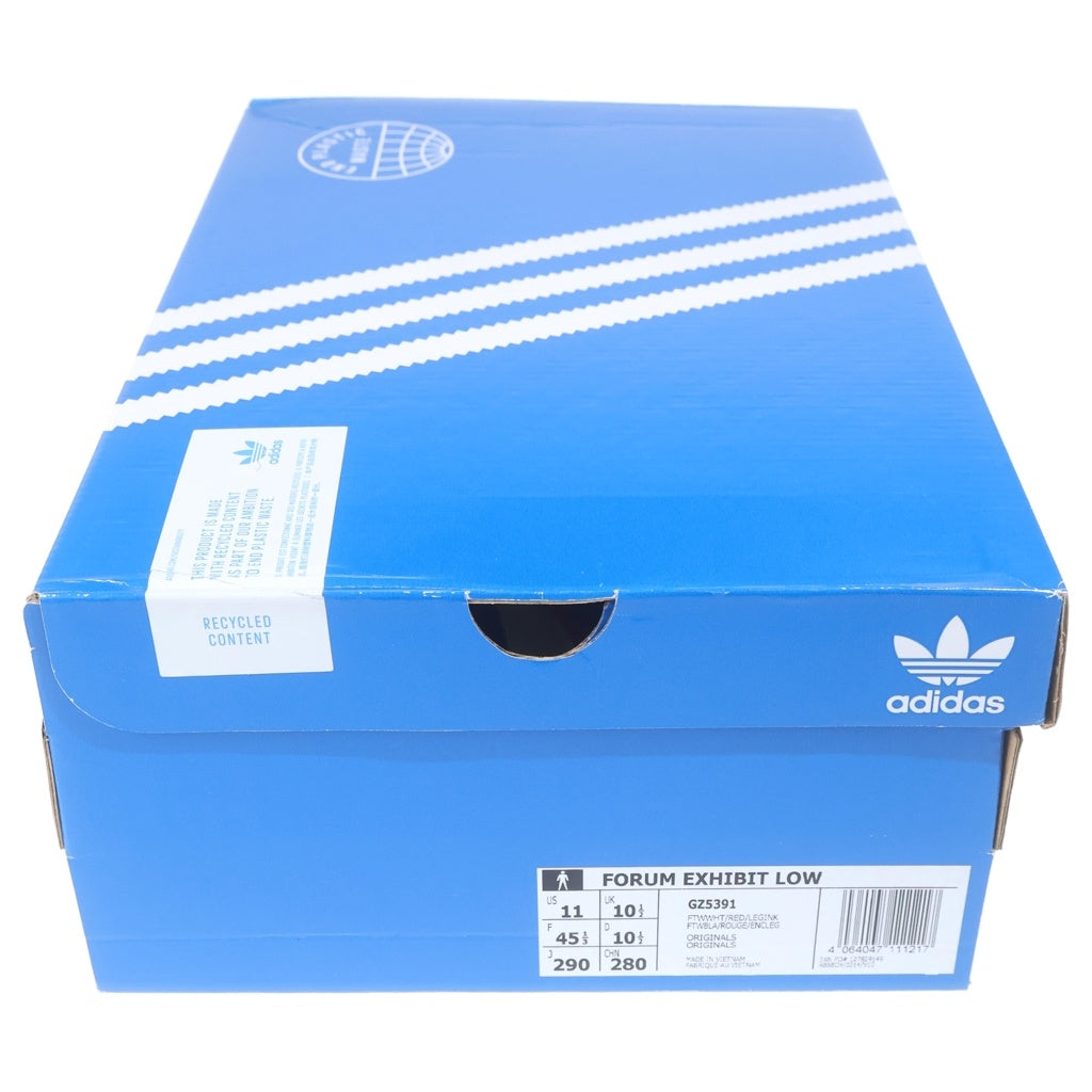adidas(アディダス) FORUM EXHIBIT LOW LEGEND INK フォーラム イグシビット レジェンドインク ローカットスニーカー ホワイト US11/29cm GZ5391