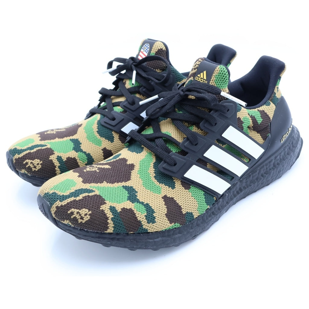 adidas(アディダス) ×ULTRA BOOST アベイシングエイプ ウルトラブースト カモフラ ローカットスニーカー カーキ/ブラック US11.5/29.5cm F35097