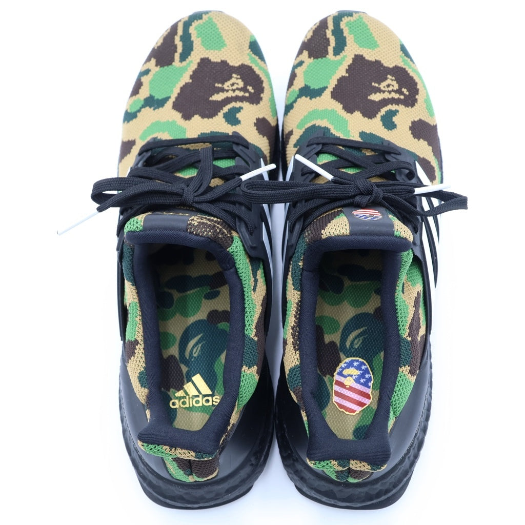 adidas(アディダス) ×ULTRA BOOST アベイシングエイプ ウルトラブースト カモフラ ローカットスニーカー カーキ/ブラック US11.5/29.5cm F35097