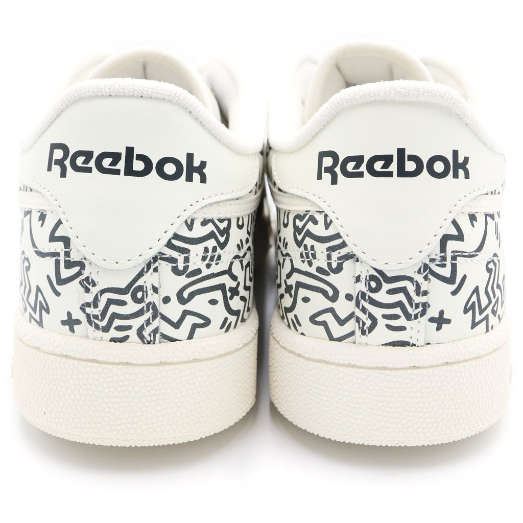 Reebok(リーボック) ×KEITH HARING CLASSIC CLUB C キースへリング クラシック クラブC ローカットスニーカー ホワイト/ブラック US11/29cm GZ1458
