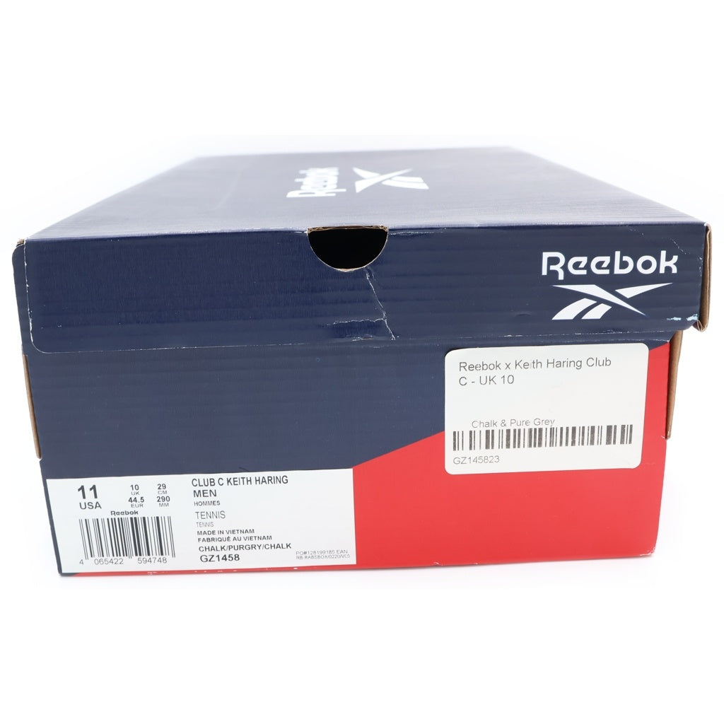 Reebok(リーボック) ×KEITH HARING CLASSIC CLUB C キースへリング クラシック クラブC ローカットスニーカー ホワイト/ブラック US11/29cm GZ1458