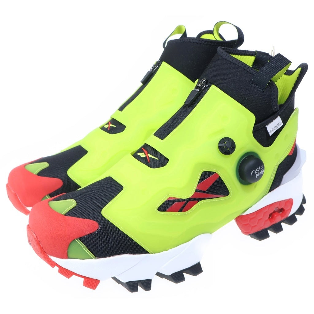 Reebok(リーボック) CLASSIC INSTAPUMP FURY GORE-TEX クラシック インスタポンプフューリー ゴアテックス ハイカットスニーカー ブラック/イエロー US11.5/29.5cm S23866