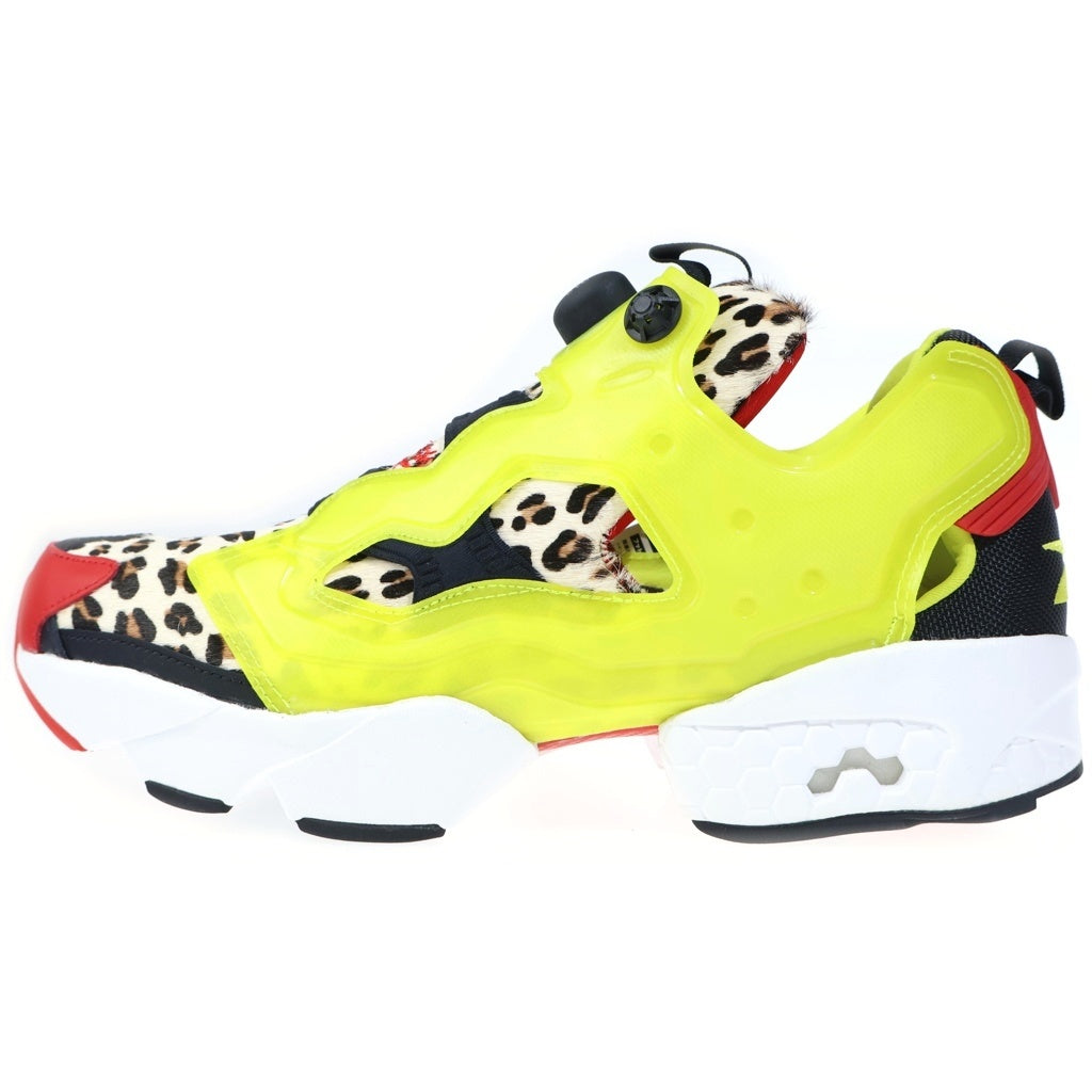 Reebok(リーボック) ×Atmos INSTAPUMP FURY CITRON ANIMAL アトモス インスタポンプフューリー シトロンアニマル ローカットスニーカー イエロー US11/29cm FZ4432