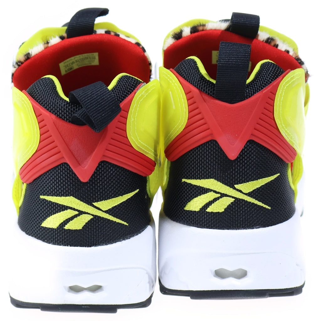 Reebok(リーボック) ×Atmos INSTAPUMP FURY CITRON ANIMAL アトモス インスタポンプフューリー シトロンアニマル ローカットスニーカー イエロー US11/29cm FZ4432