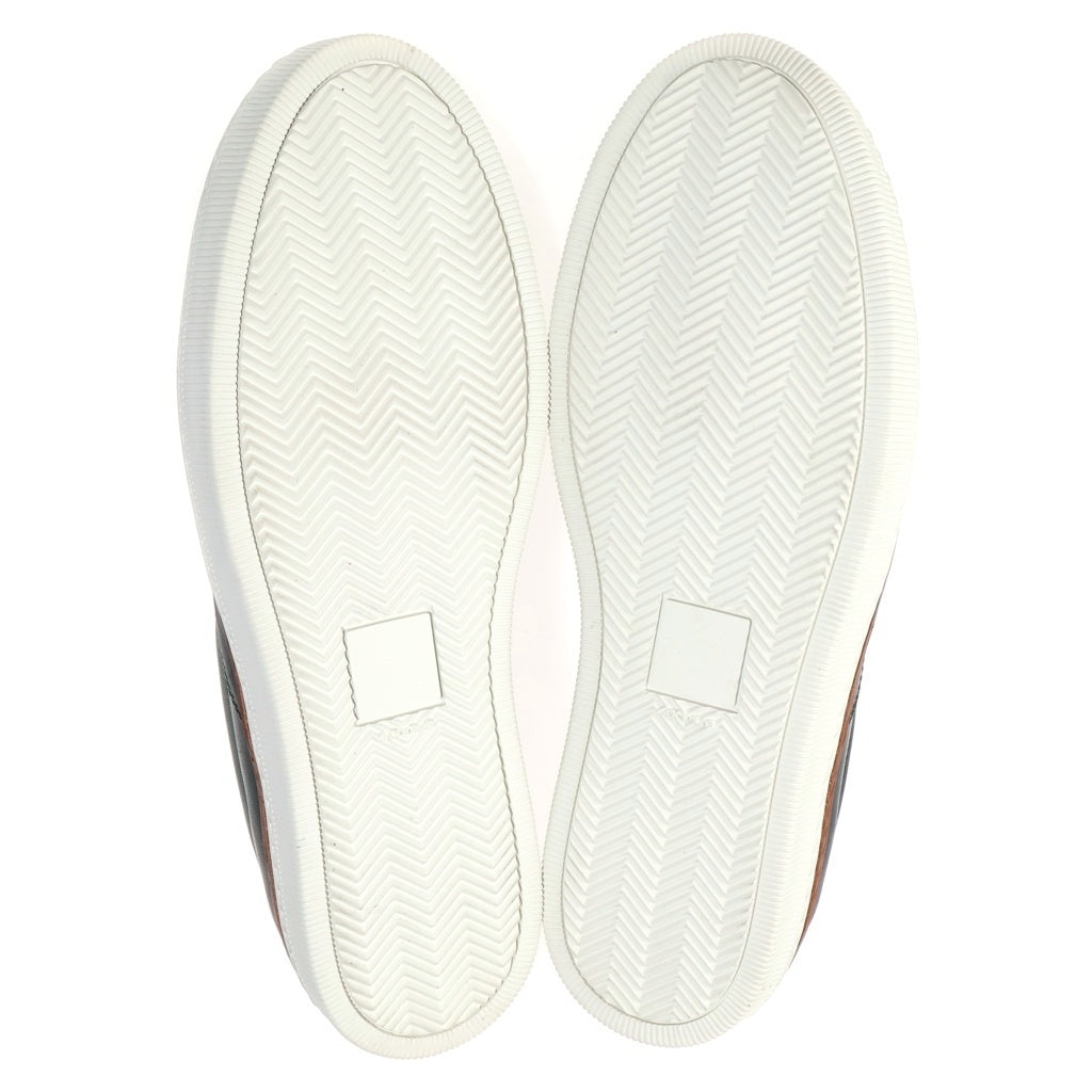 Martin Margiela 22(マルタンマルジェラ) レザー スリッポン ローカットスニーカー ダークグリーン S37WS0177