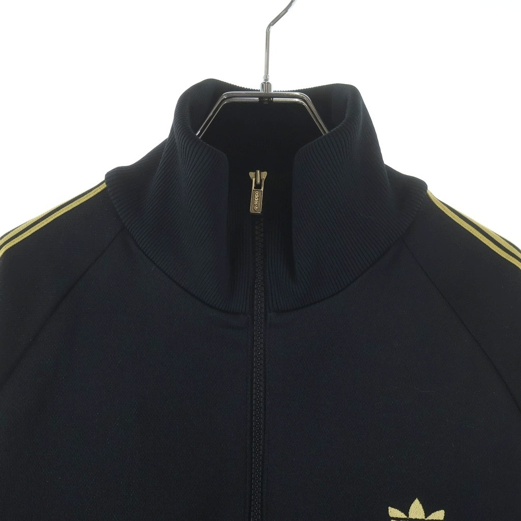 adidas(アディダス) 80S VINTAGE ヴィンテージ 西ドイツ デサント ジャージ トラックジャケット ブラック TAD-7A
