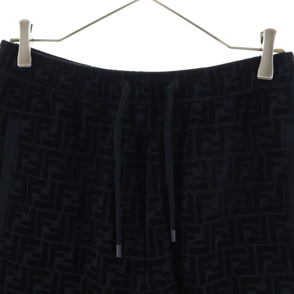 FENDI(フェンディ) 21SS FFズッカ柄 ベロア ショートパンツ ハーフ