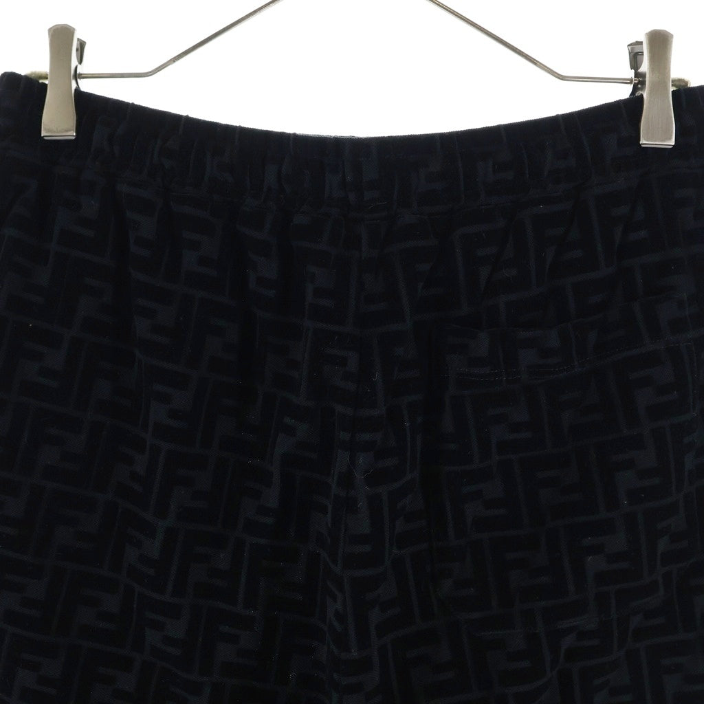 FENDI(フェンディ) 21SS FFズッカ柄 ベロア ショートパンツ ハーフ