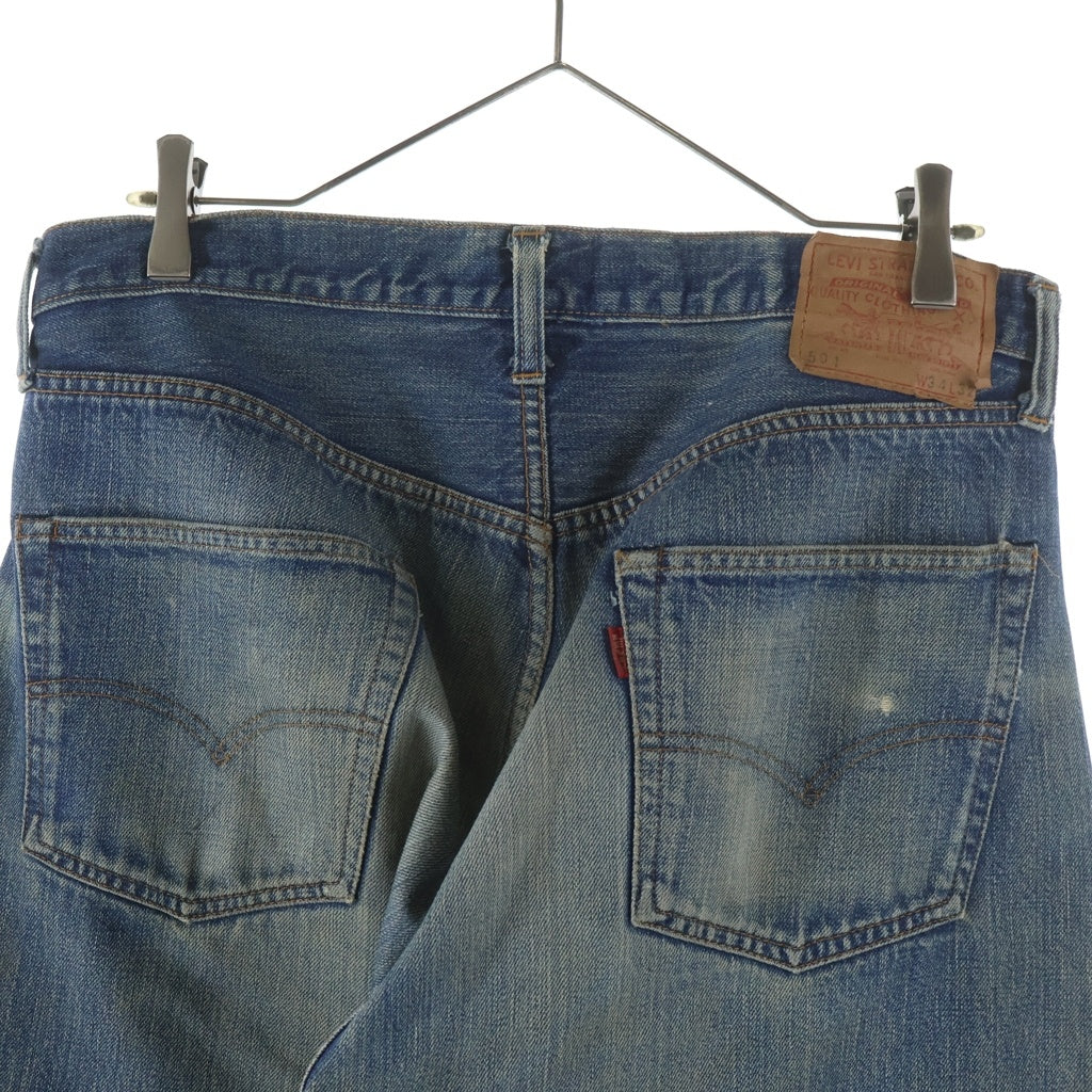 Levi's(リーバイス) 70S 501 VINTAGE ヴィンテージ BIG E 後期 足長R ボタン裏6 並行ステッチ デニムパンツ インディゴ