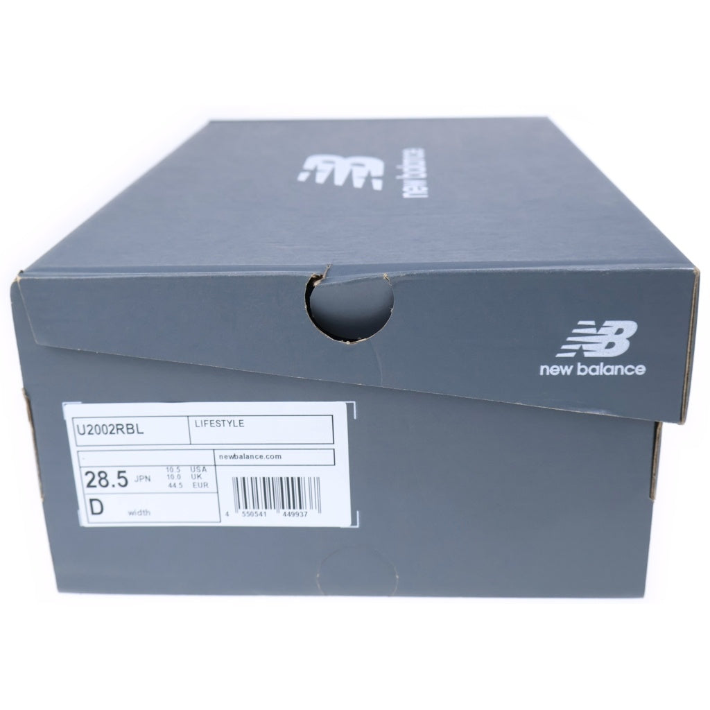 New Balance(ニューバランス) U2002RBL ローカットスニーカー シューズ ブラック US10.5/28.5cm
