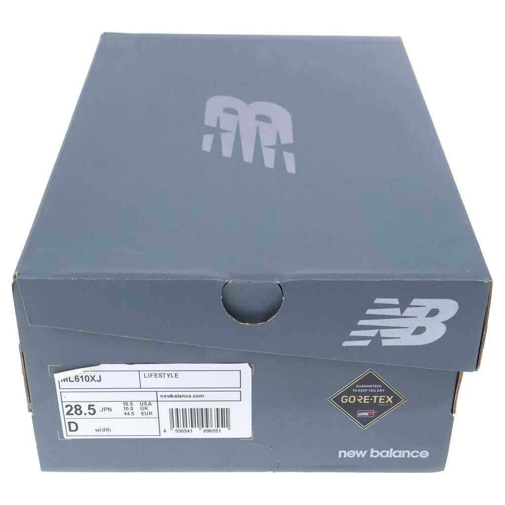 New Balance(ニューバランス) ML610XJ ローカットスニーカー シューズ ブラック US10.5/28.5cm