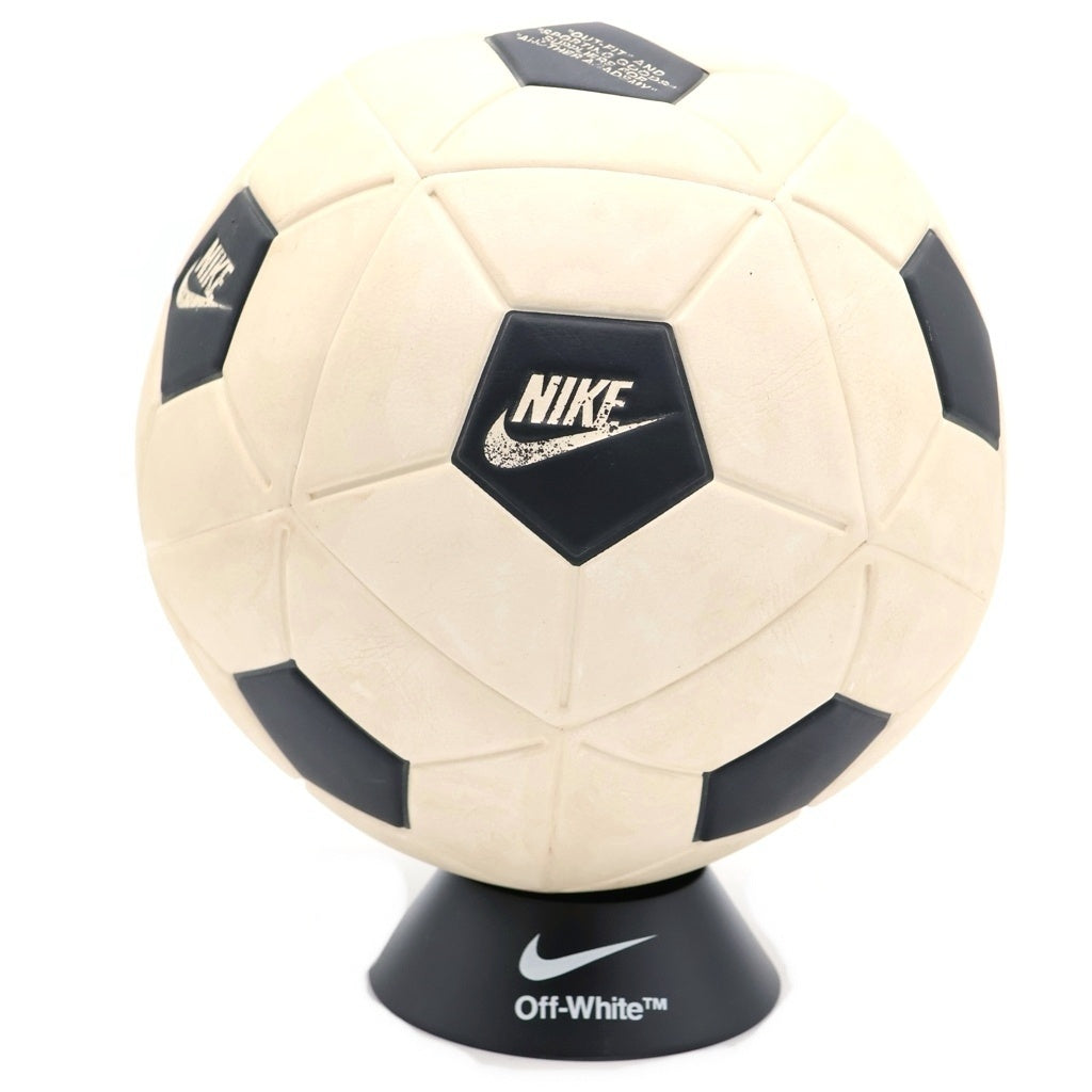OFF-WHITE(オフホワイト) ×NIKE FOOT BALL ナイキ フットボール サッカーボール ホワイト/ブラック SC3520-100