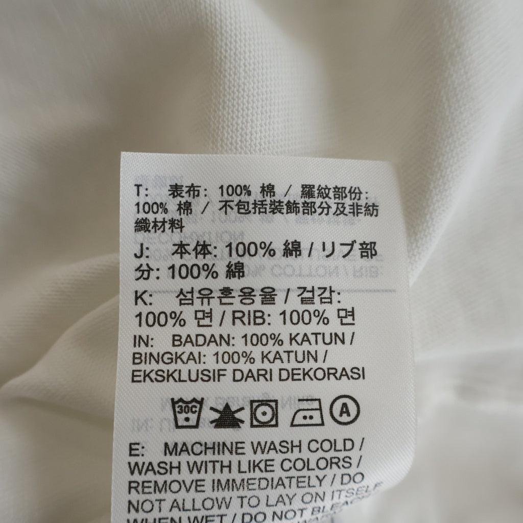 NIKE(ナイキ) ×peaceminusone NRG CF L/S TEE ピースマイナスワン バックプリント クルーネック 長袖Tシャツ カットソー ホワイト DR0097-100
