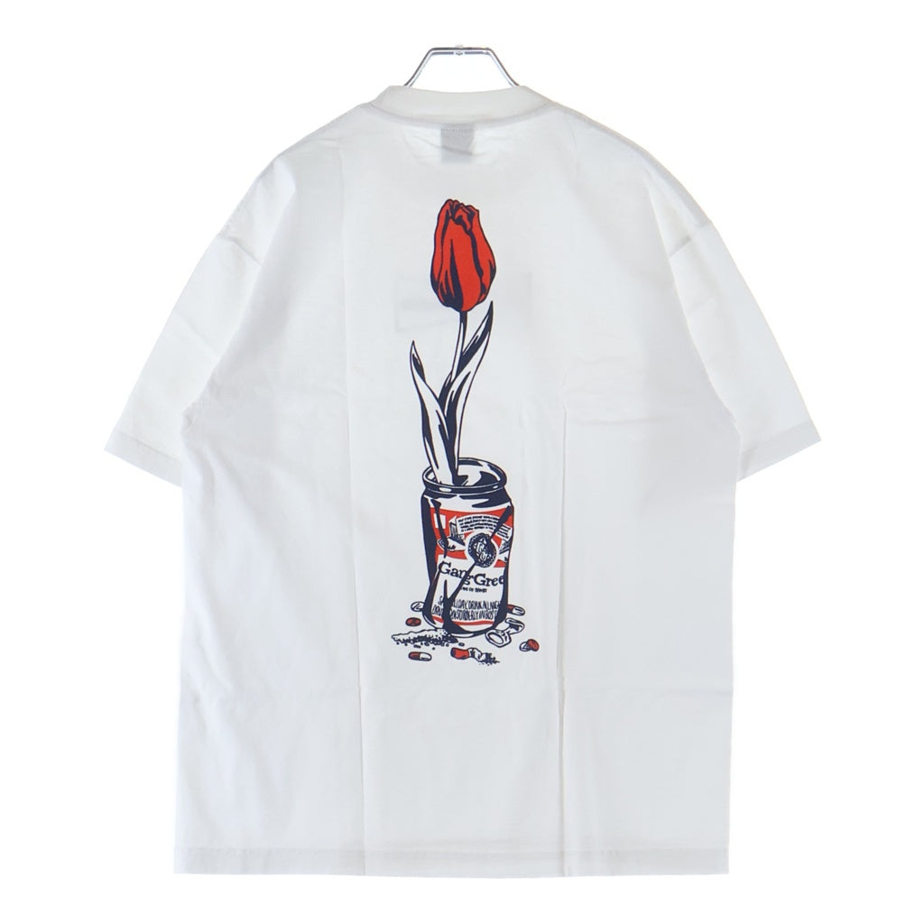 WASTED YOUTH(ウェイステッドユース) Logo S/S Tee ロゴ半袖Tシャツ ホワイト/ネイビー