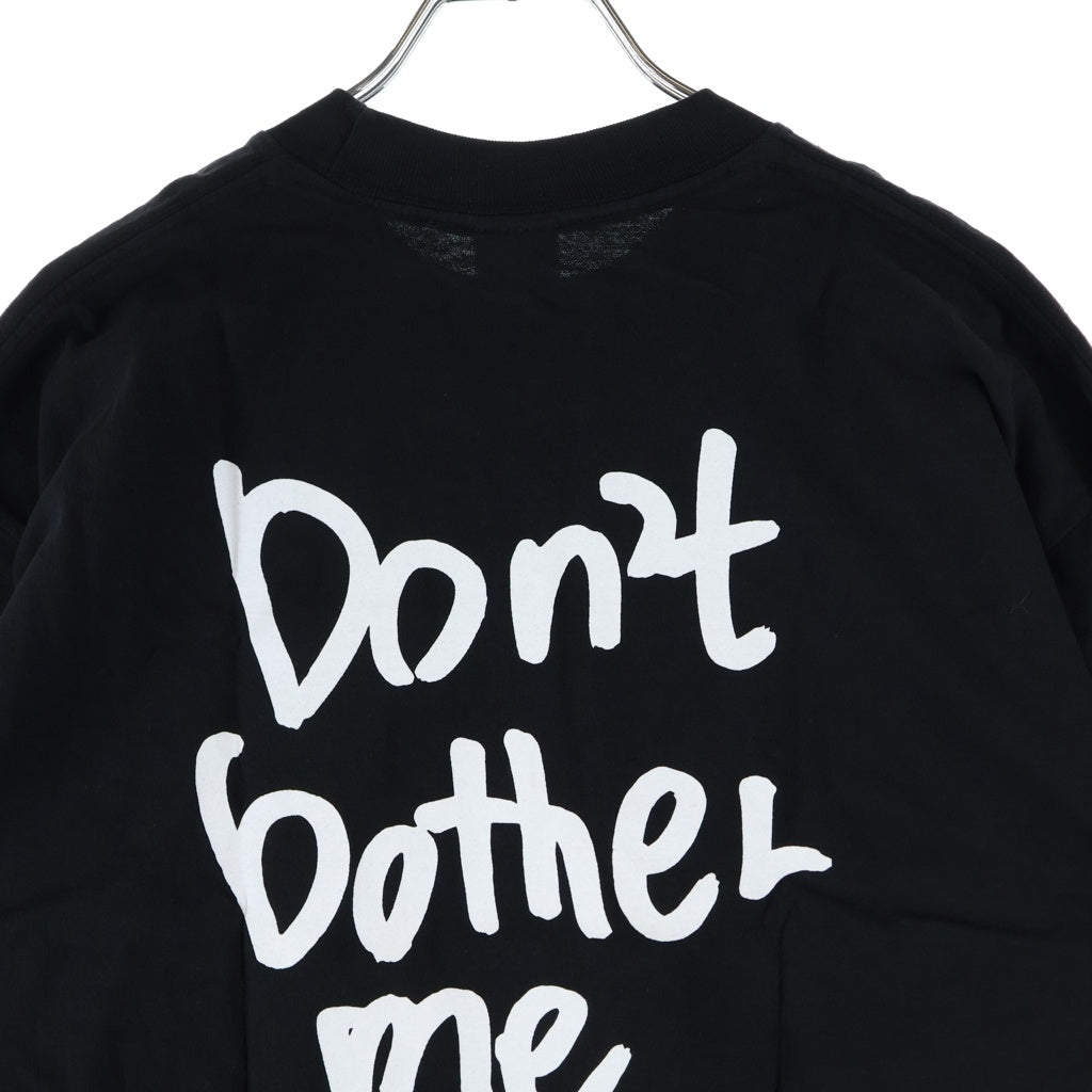 WASTED YOUTH(ウェイステッドユース) DBMA T-SHIRT ロゴプリント クルーネック 半袖Tシャツ カットソー ブラック