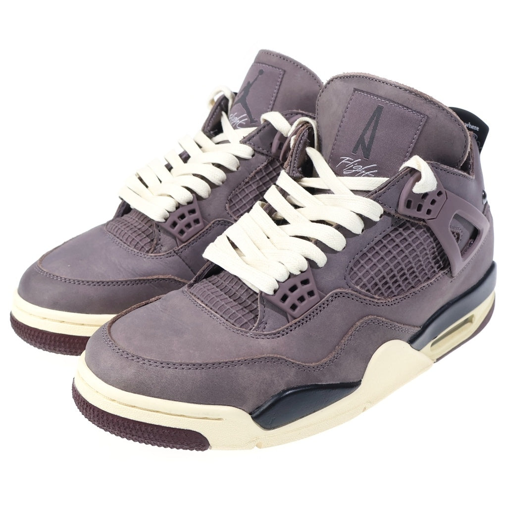 NIKE(ナイキ) ×A MA MANIERE AIR JORDAN 4 VIOLET ORE DV6773-220 アママニエール エアジョーダン4 バイオレットオレ ハイカットスニーカー ブラウン US8.5/26.5cm