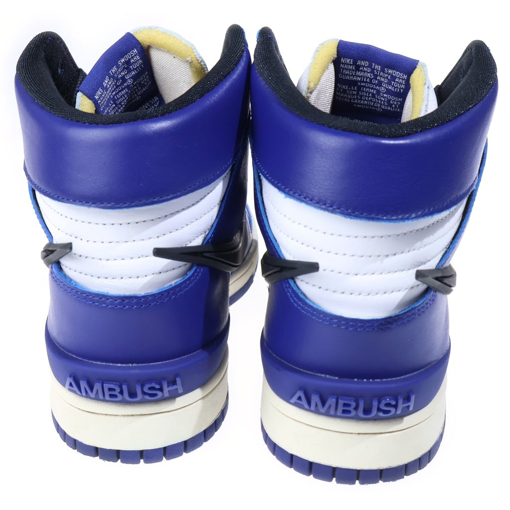 NIKE(ナイキ) ×AMBUSH DUNK HIGH DEEP ROYAL CU7544-400 アンブッシュ ダンク ディープロイヤル ハイカットスニーカー ブルー/ホワイト US8/26cm