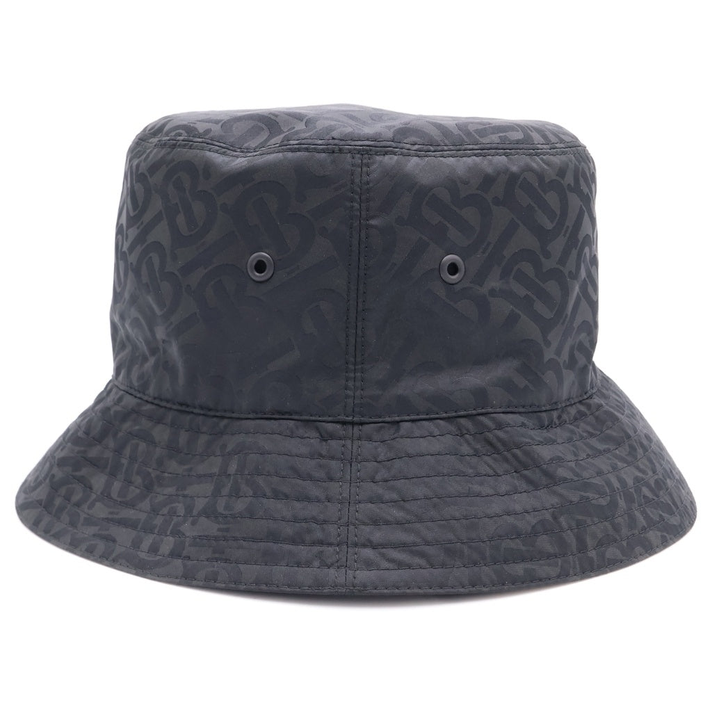 BURBERRY(バーバリー) モノグラム バケットハット 帽子 ブラック 8031026
