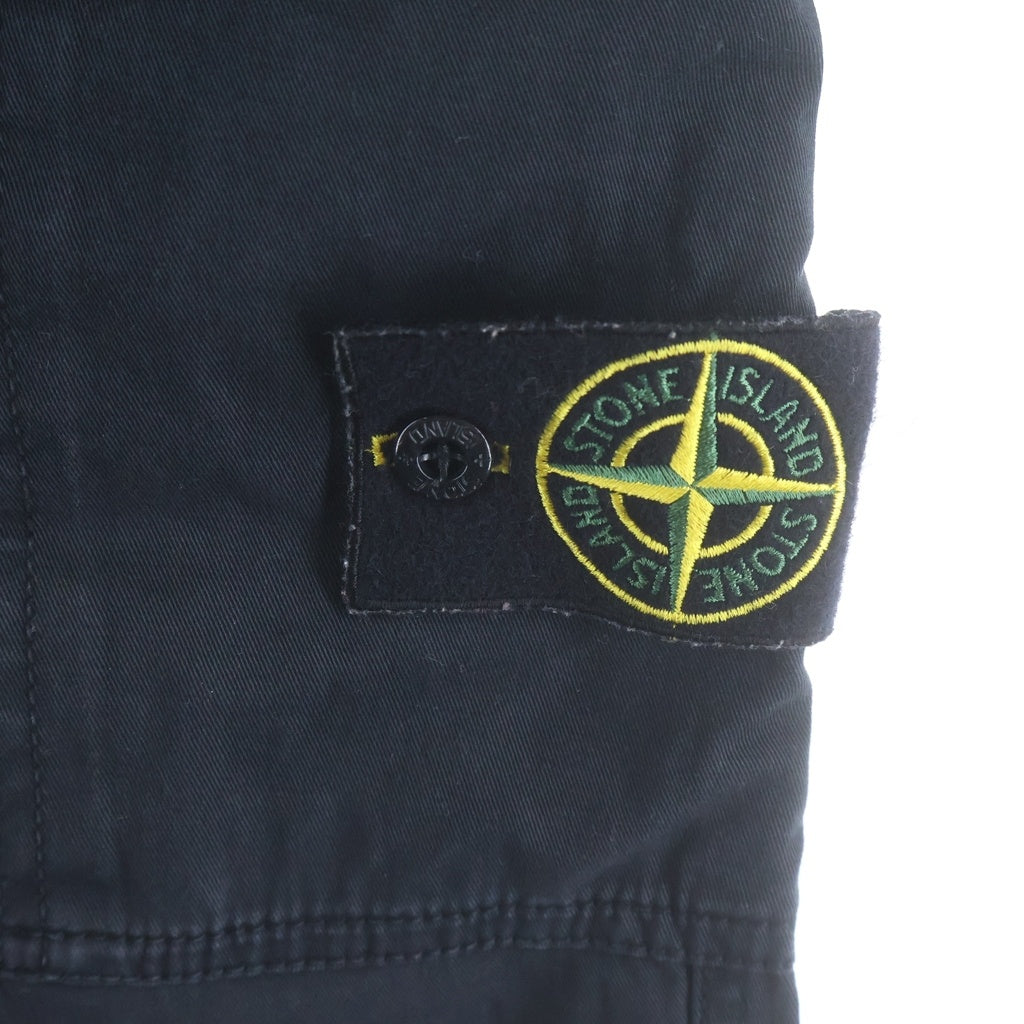 STONE ISLAND(ストーンアイランド) Classic Cargo Pant 691531310 クラシック カーゴ パンツ ブラック