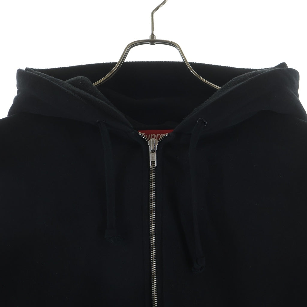 SUPREME(シュプリーム) 22AW Double Hood Facemask Zip Up Hooded ダブル フード フェイスマスク ジップアップ フーディー パーカー ブラック