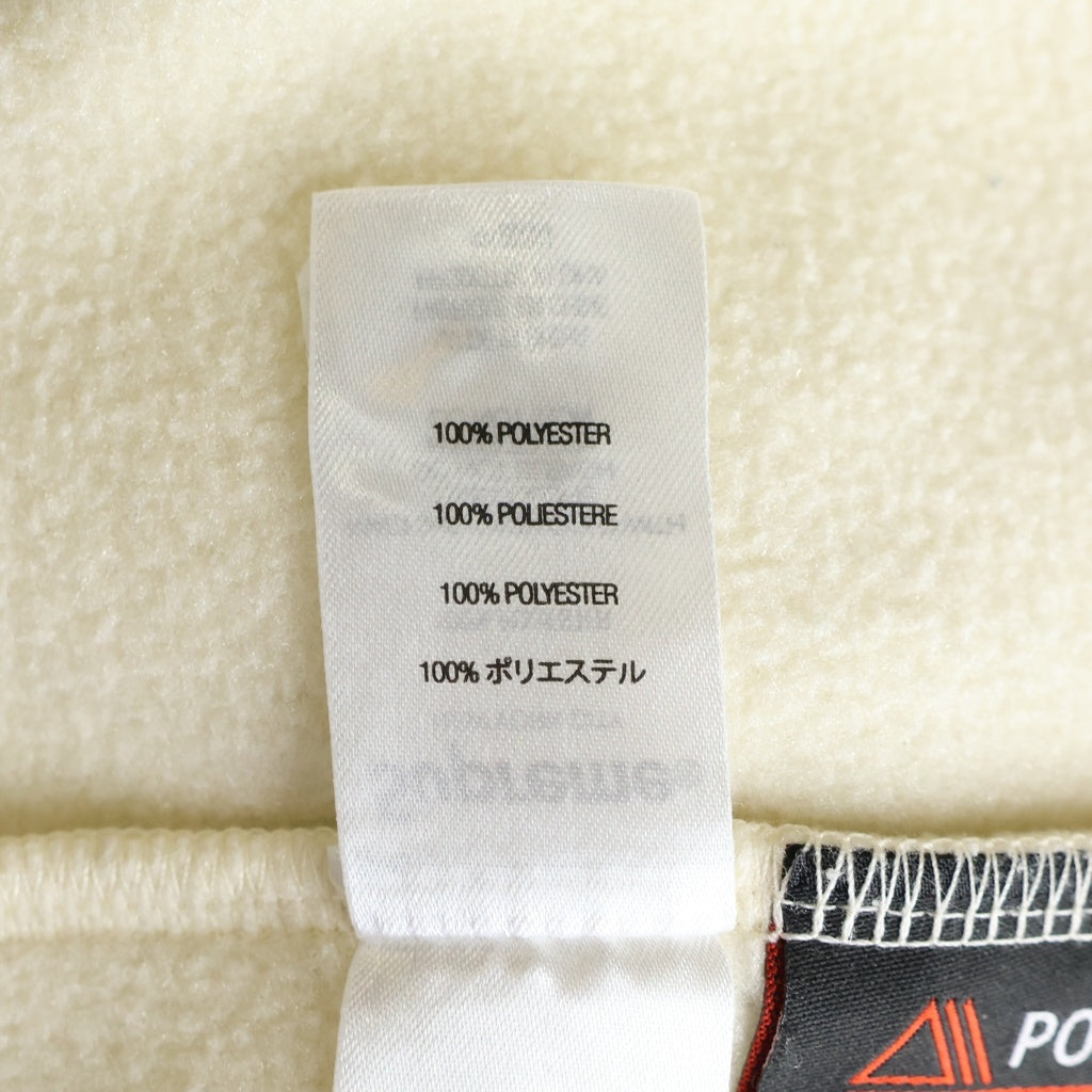 SUPREME(シュプリーム) 20AW Polartec Hooded Sweatshirt ポーラテック フーデッド スウェットシャツ フリース プルオーバーパーカー ホワイト