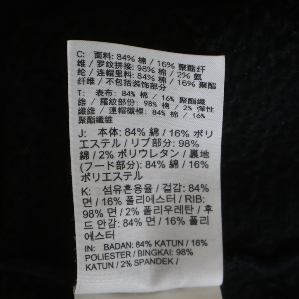 SUPREME(シュプリーム) 21SS ×NIKE Half Zip Hooded Sweatshirt ナイキ ロゴエンブロイダリー ハーフジップ フーデッド スウェット パーカー ブラック DB2842-010