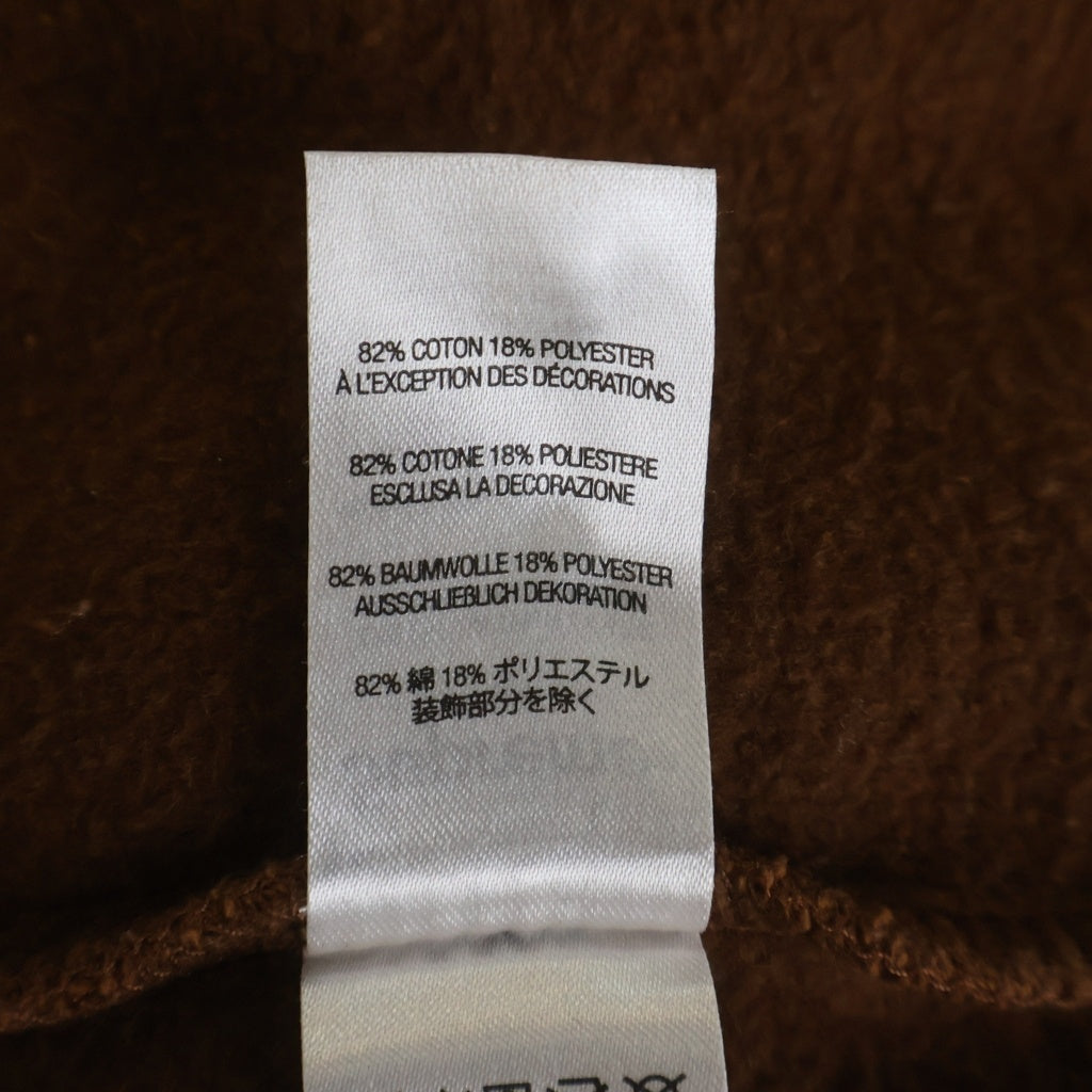 SUPREME(シュプリーム) 22SS Embroidered Chenille Hooded Sweatshirt エンブロイダリー シェニール スウェットシャツ プルオーバーパーカー フーディー ブラウン