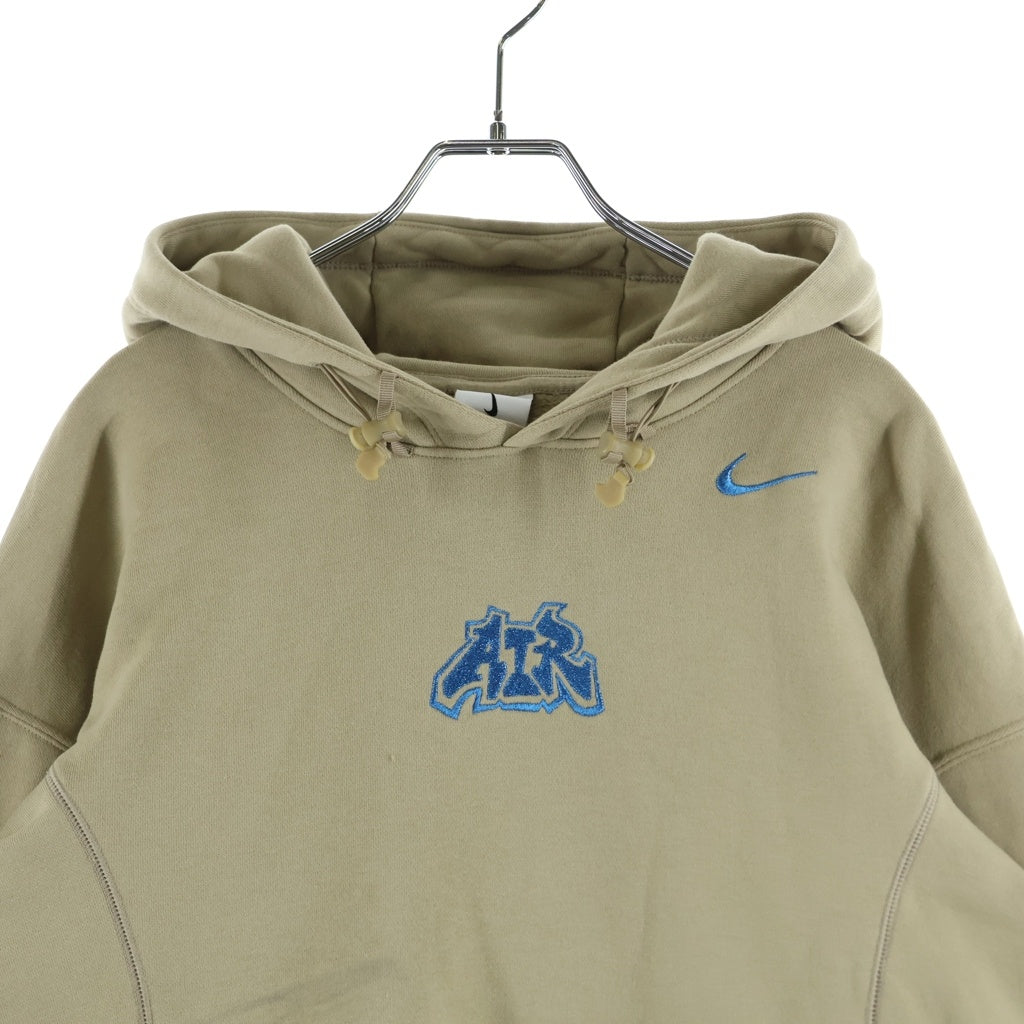 OFF-WHITE(オフホワイト) ×NIKE AS M NRG FLC HOODIE ナイキ ロゴ刺繍 スウェット プルオーバー パーカー ベージュ DN1760-247