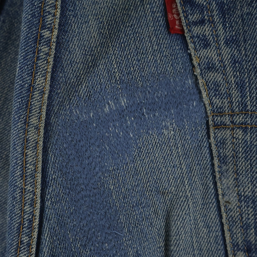 Levi's(リーバイス) 60-70S 505 BIG E ボタン裏刻印 5 ジップフライデニムパンツ ジーンズ 耳付き インディゴ