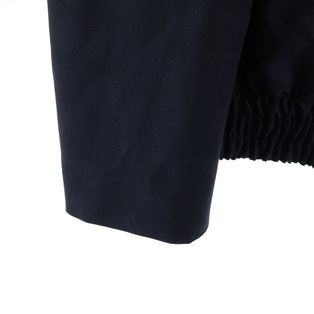 LOUIS VUITTON(ルイヴィトン) 22AW ダミエ ウール ジップジャケット スウィングトップ ブルゾン ブラック RM222F I50 HNFB1E