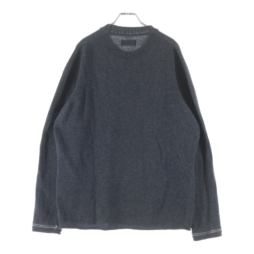 STONE ISLAND(ストーンアイランド) ラムウール ミドルゲージ クルー