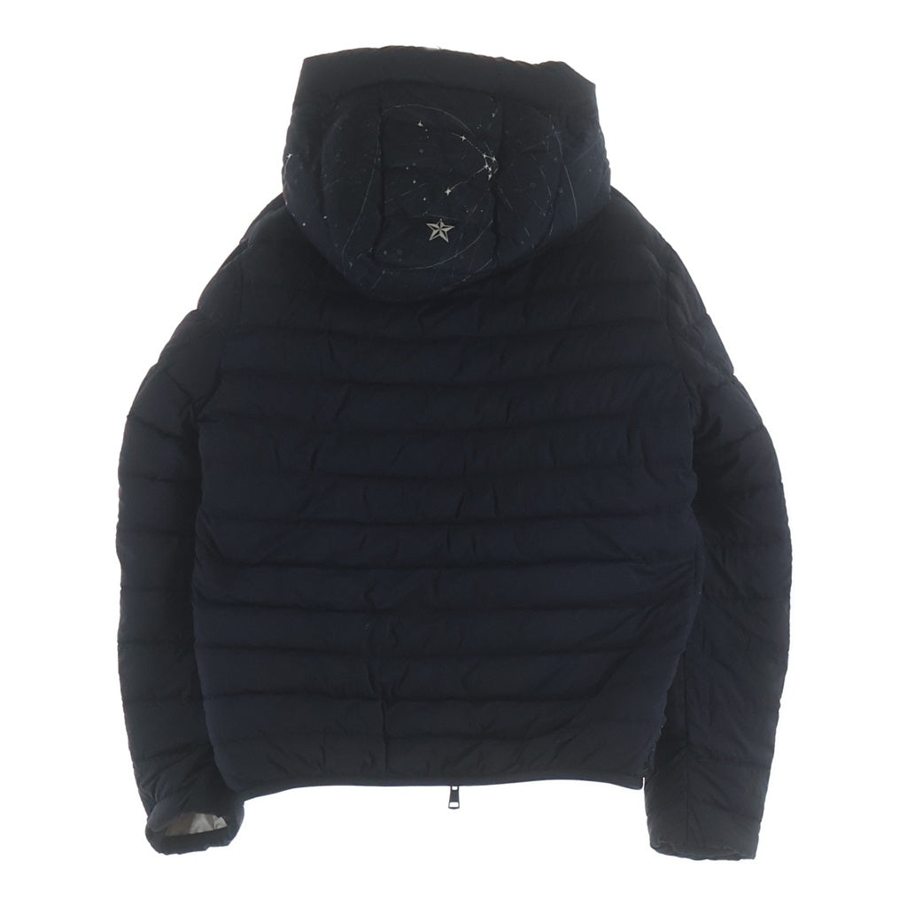 MONCLER(モンクレール) 21SS KRIM GIUBBOTTO フードロゴリバーシブルダウンジャケット ホワイト/ブラック G10911A52N70