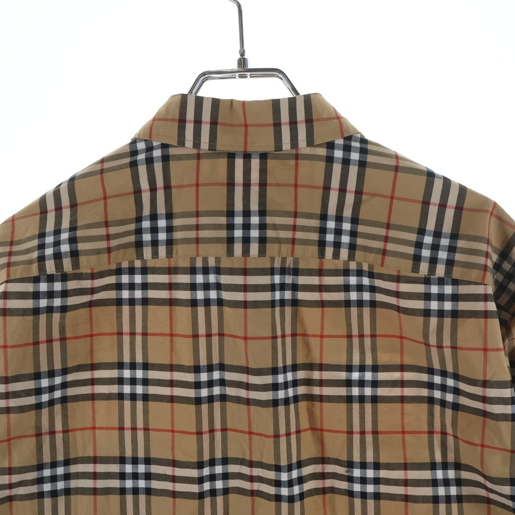 BURBERRY LONDON(バーバリーロンドン) ノバチェック 長袖シャツ ブラウン