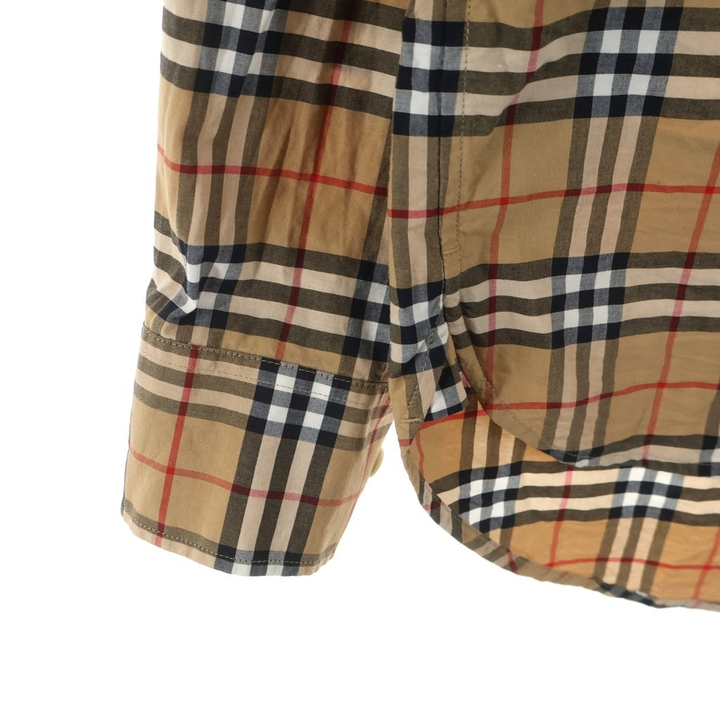 BURBERRY LONDON(バーバリーロンドン) ノバチェック 長袖シャツ ブラウン
