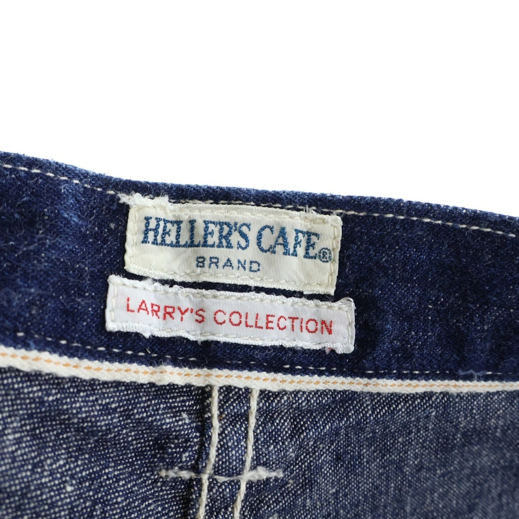 HELLER'S CAFE(ヘラーズカフェ) ベイカー デニムパンツ ボタンフライ
