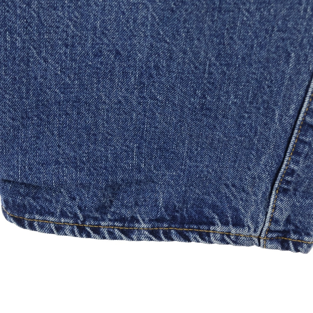 WAREHOUSE(ウェアハウス) 1101 USED WASH DENIM PANTS ウォッシュ加工 ボタンフライ デニム パンツ ライトブルー