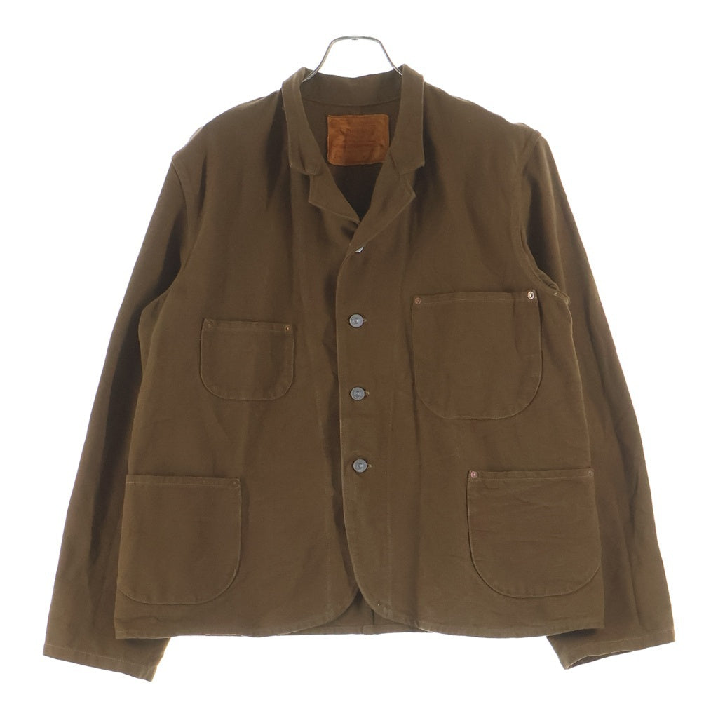 WAREHOUSE(ウェアハウス) TAILOR STYLE DENIM JACKET テーラー スタイル デニム ジャケット ブラウン