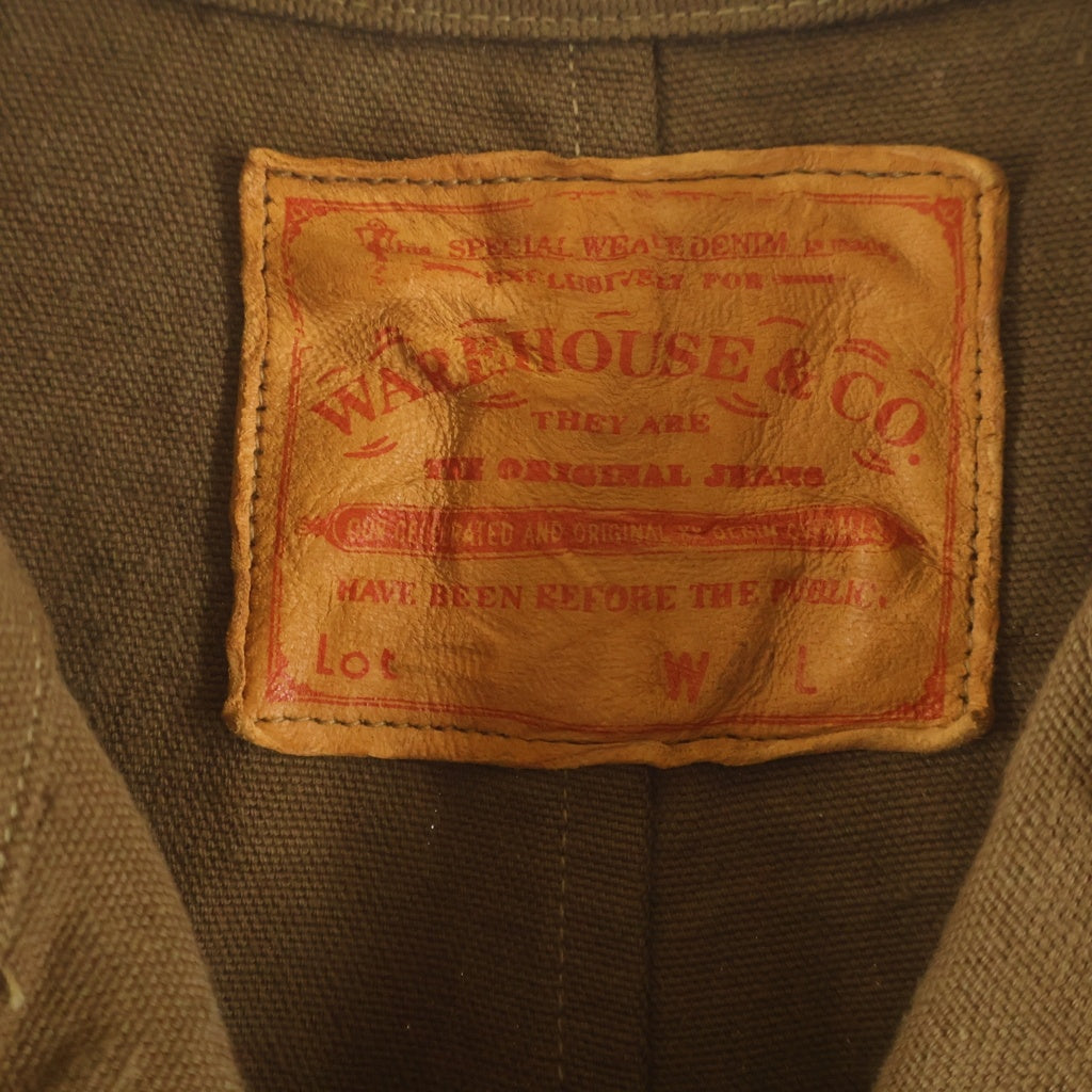 WAREHOUSE(ウェアハウス) TAILOR STYLE DENIM JACKET テーラー スタイル デニム ジャケット ブラウン