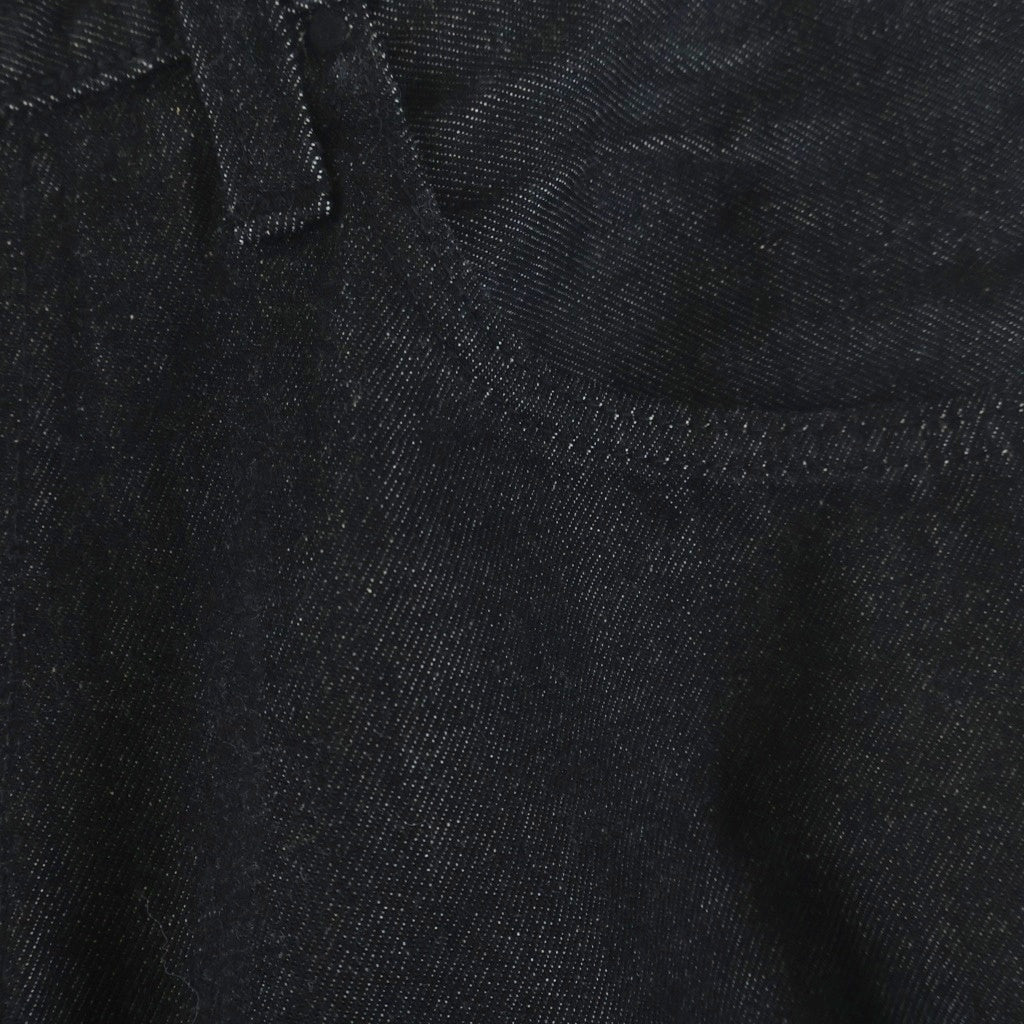 EVISU(エビス) 5020 SATIN STRETCH DENIM PANTS サテン ストレッチ デニム パンツ ブラック