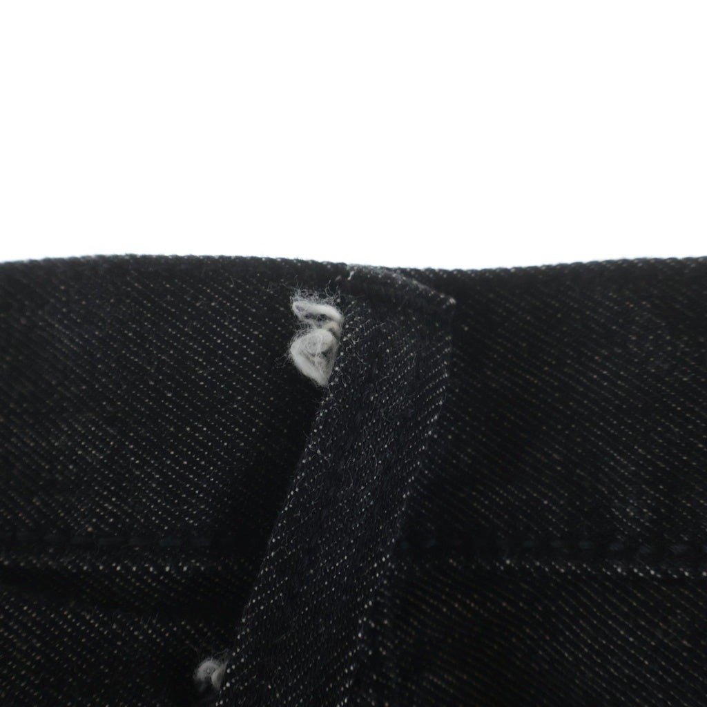 EVISU(エビス) 5020 SATIN STRETCH DENIM PANTS サテン ストレッチ デニム パンツ ブラック