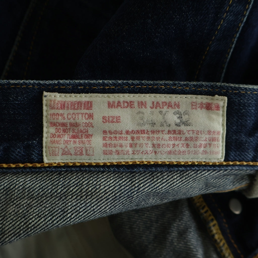 EVISU(エビス) 2020 SEAGULL PRINT POCKETS REGULAR FIT JEANS カモメ プリント ポケット レギュラー フィット パンツ インディゴ