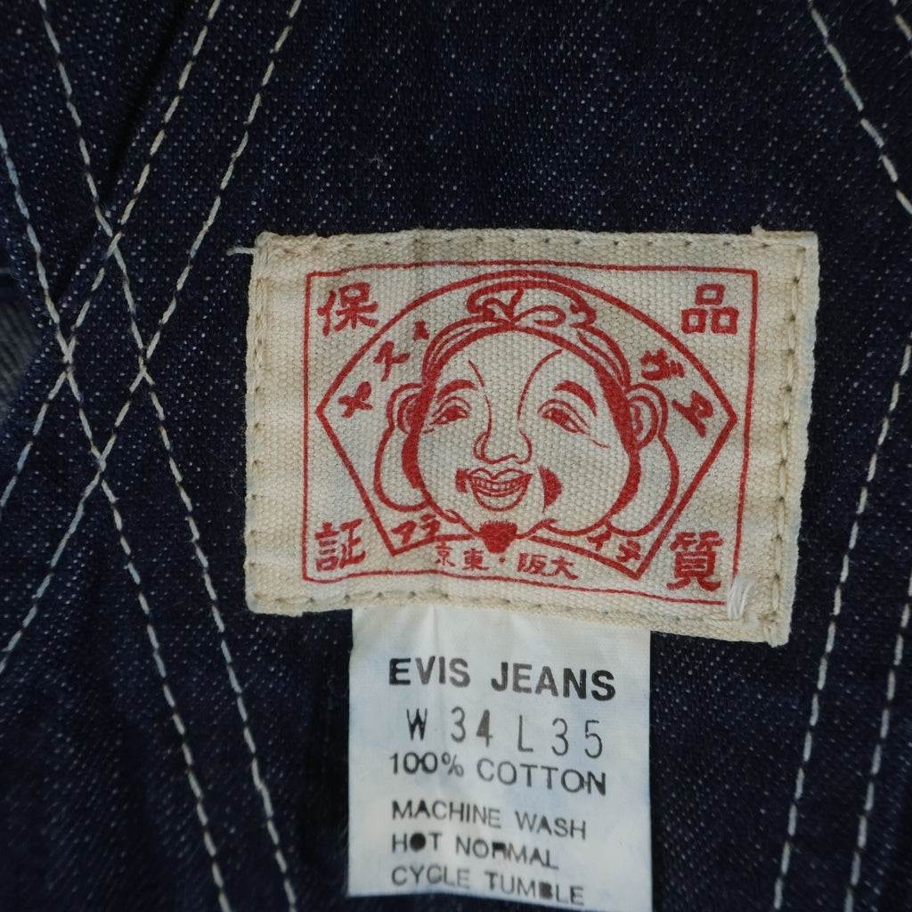 EVISU(エビス) SEAGULL PRINT OVERALL カモメ プリント オーバーオール インディゴ