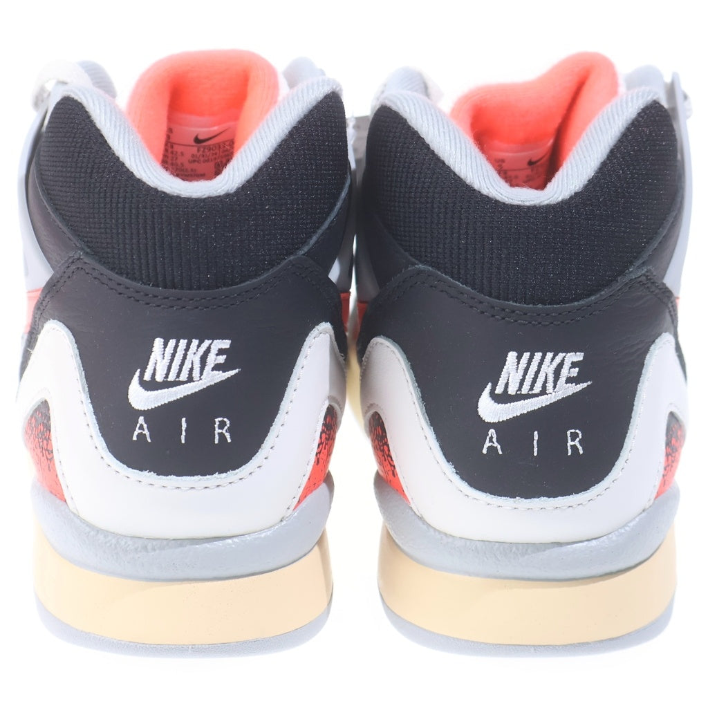 NIKE(ナイキ) AIR TECH CHALLENGE II QS Hot Lava エアテックチャレンジ ホットラバ ミドルカットスニーカーシューズ ホワイト/レッド US9/27cm FZ9033-001