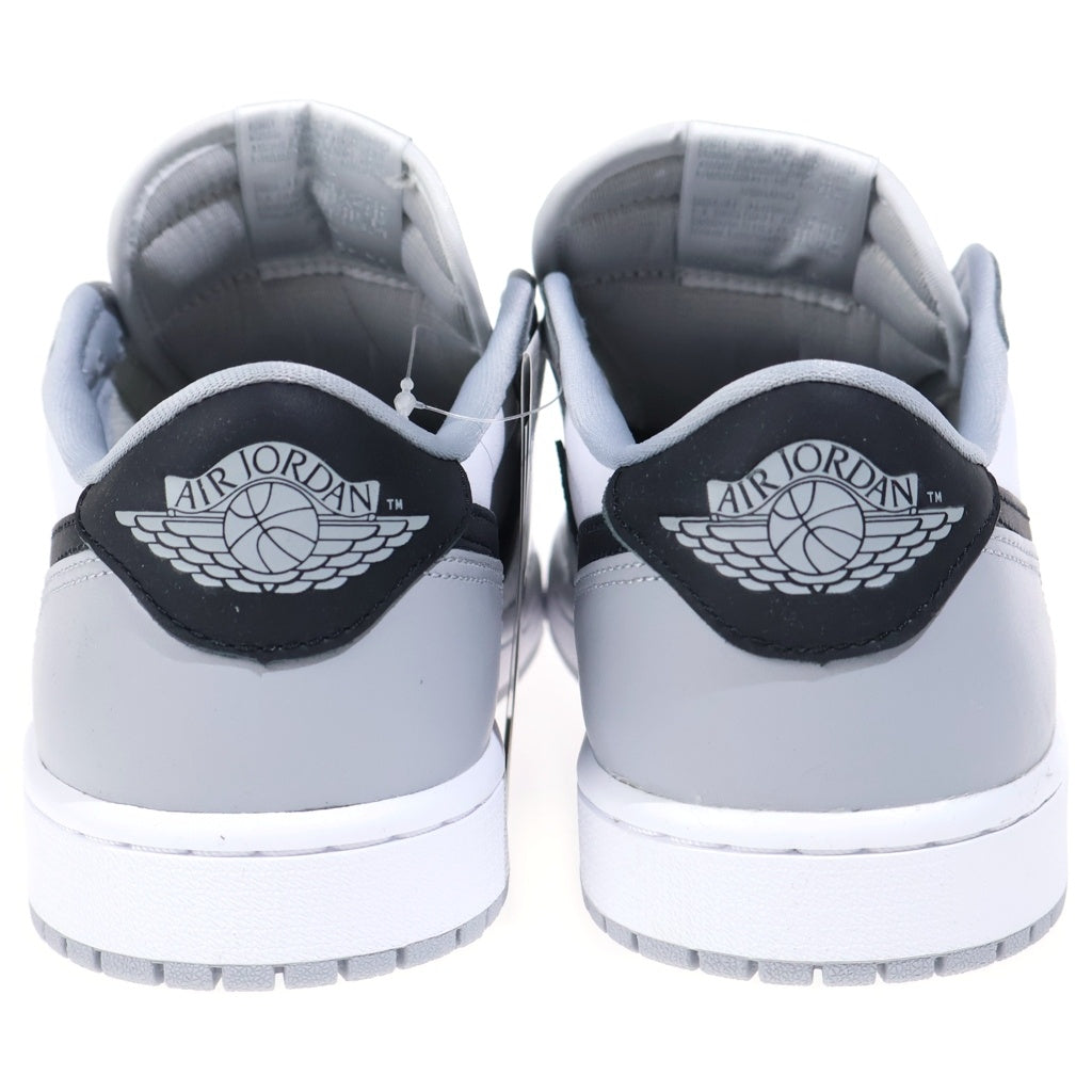 NIKE(ナイキ) AIR JORDAN 1 RETRO LOW OG Barons エアジョーダン 1 ロー バロンズ ローカットスニーカーシューズ ホワイト/グレー US8.5/26.5cm CZ0790-110
