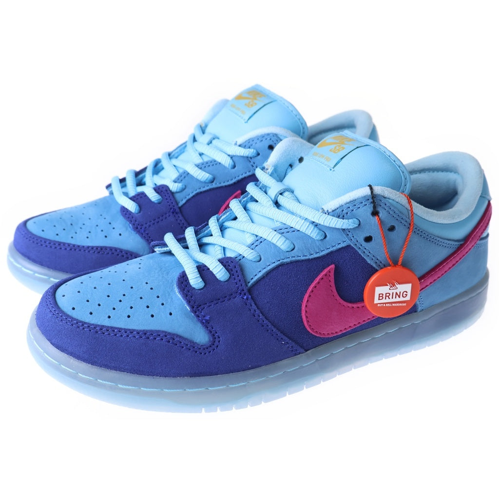 NIKE SB(ナイキエスビー) ×Run The Jewels DUNK LOW ラン ザ ジュエルズ ダンク ローカットスニーカーシューズ ブルー US8.5/26.5cm DO9404-400