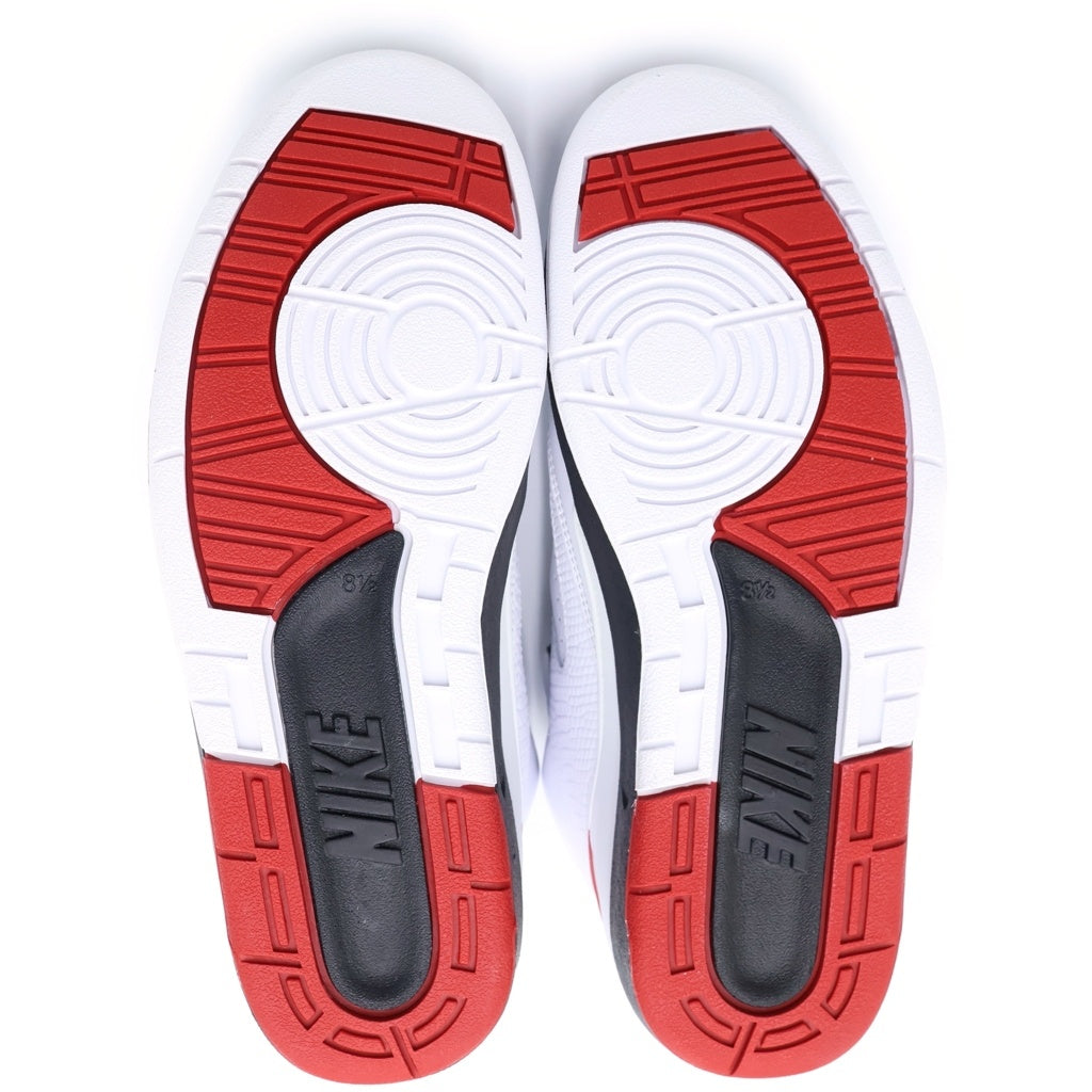 NIKE(ナイキ) AIR JORDAN 2 OG CHICAGO 2022 DX2454-106 エアジョーダン2 シカゴ ハイカットスニーカー ホワイト/ブラック/レッド US8.5/26.5cm DX2454-106